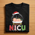 NICU, ICU Cute Christmas Nurse Sweatshirt, Hoodie, Tshirt Gifts