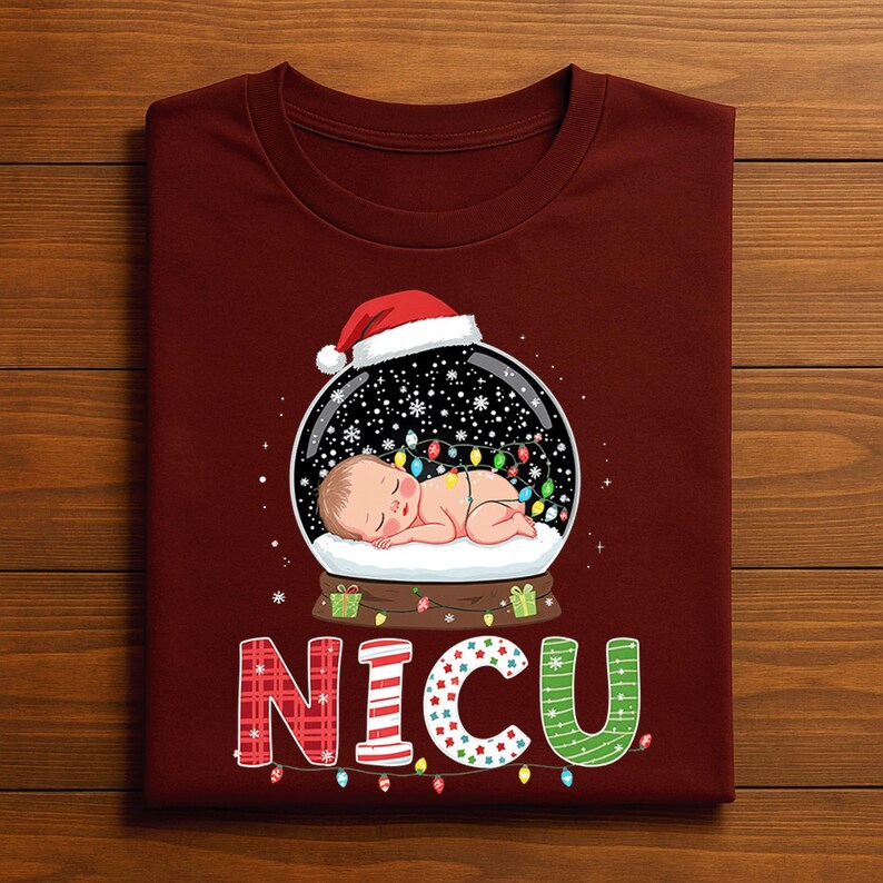 NICU, ICU Cute Christmas Nurse Sweatshirt, Hoodie, Tshirt Gifts